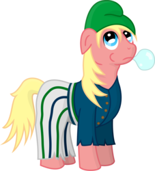 Size: 996x1096 | Tagged: safe, artist:malte279, oc, oc only, oc:bubble gums, earth pony, pony, bubblegum, food, free to use, gum, simple background, transparent background, vector