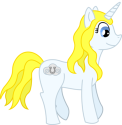 Size: 1101x1127 | Tagged: safe, artist:malte279, oc, oc only, oc:cloud trotter, pony, unicorn, free to use, pen and paper rpg, simple background, transparent background, vector