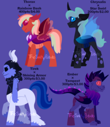 Size: 870x1007 | Tagged: safe, artist:thesaltypotato, oc, oc only, centaur, changepony, dracony, hybrid, g4, my little pony: the movie, interspecies offspring, magical gay spawn, magical lesbian spawn, offspring, parent:lord tirek, parent:princess ember, parent:queen chrysalis, parent:rainbow dash, parent:shining armor, parent:star swirl the bearded, parent:tempest shadow, parent:thorax, parents:chrysaswirl, parents:tember, parents:thoraxdash, parents:tirekarmor