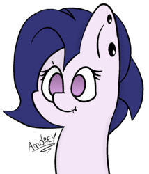 Size: 866x1010 | Tagged: safe, artist:stargamer8, oc, oc only, oc:lavender (neighday), pony, piercing, signature, simple background, smiling, solo, transparent background
