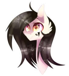Size: 822x906 | Tagged: safe, artist:huirou, oc, oc only, oc:capstone, earth pony, pony, bust, female, mare, portrait, simple background, solo, transparent background