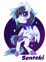 Size: 1794x2392 | Tagged: safe, artist:sorasku, oc, oc only, oc:sentoki, pegasus, pony, armor, bipedal, colored pupils, female, looking at you, mare, night guard, rearing, simple background, smiling, solo, transparent background