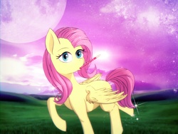 Size: 1440x1080 | Tagged: safe, artist:passigcamel, fluttershy, pony, g4, candy, female, food, pepero, solo