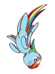 Size: 1280x1707 | Tagged: safe, artist:flutterluv, rainbow dash, pony, g4, female, flying, simple background, solo, transparent background