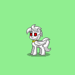 Size: 374x376 | Tagged: safe, alicorn, pony, pony town, abnormality, dangerous, god, lobotomy corporation, solo, this will end in death, this will end in tears and/or death, this will not end well, whitenight