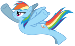 Size: 7878x4789 | Tagged: safe, artist:ramseybrony17, rainbow dash, pony, g4, absurd resolution, female, flying, simple background, solo, transparent background, vector