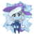 Size: 1200x1200 | Tagged: safe, artist:acesrockz, trixie, equestria girls, g4, cape, chibi, clothes, cute, diatrixes, fall formal outfits, female, gloves, hair accessory, hat, leotard, looking at you, magician outfit, smiling, solo, trixie's cape, trixie's hat, trixie's leotard, wand, wizard hat