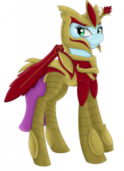 Size: 722x1000 | Tagged: safe, artist:skyraheartsong, oc, oc only, oc:roxy impelheart, pony, armor, crossover, intersex, simple background, skyrim, solo, sword, the elder scrolls, transparent background, weapon