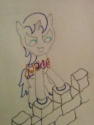 Size: 500x667 | Tagged: safe, artist:majorfresh, shining armor, pony, g4, male, solo, traditional art