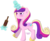 Size: 983x812 | Tagged: safe, artist:lunarcombustion, princess cadance, alicorn, pony, g4, alcohol, beer, blushing, drunk, drunk cadance, drunk princess, female, magic, simple background, solo, transparent background