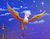 Size: 2200x1700 | Tagged: safe, artist:viwrastupr, gilda, griffon, g4, beautiful, female, flying, griffonstone, night, scenery, solo, stars