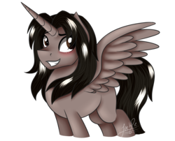 Size: 1550x1250 | Tagged: safe, artist:jack-pie, oc, oc only, alicorn, pony, alicorn oc, signature, simple background, solo, transparent background