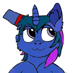 Size: 1200x1200 | Tagged: safe, artist:flashpointsentry2, oc, oc only, oc:flashpoint, pony, cute, hat, solo, top hat