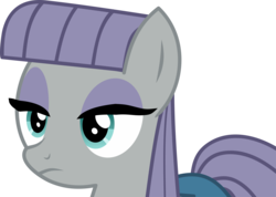 Size: 13301x9447 | Tagged: safe, artist:cyanlightning, maud pie, pony, g4, the gift of the maud pie, .svg available, absurd resolution, clothes, female, lidded eyes, simple background, solo, transparent background, vector
