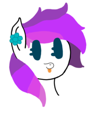 Size: 972x1296 | Tagged: safe, artist:captain buttass, oc, oc only, oc:lavanda, pony, :p, cute, solo, tongue out