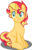 Size: 3151x5000 | Tagged: safe, artist:orin331, sunset shimmer, pony, unicorn, g4, handsome, high res, male, my little colt, pretty boy, rule 63, simple background, sitting, solo, stallion, sunset glare, transparent background, vector