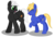 Size: 1300x900 | Tagged: safe, artist:thepianistmare, oc, oc only, oc:electro blitz, oc:summer breeze, commission, female, male, oc x oc, straight