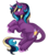 Size: 3435x3779 | Tagged: safe, artist:amazing-artsong, oc, oc only, oc:midnight fairytale, classical unicorn, pony, unicorn, cloven hooves, female, freckles, high res, horn, leonine tail, mare, simple background, solo, transparent background, unshorn fetlocks