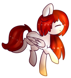 Size: 1024x1135 | Tagged: safe, artist:twily-star, oc, oc only, pegasus, pony, eyes closed, female, mare, simple background, solo, transparent background, watermark