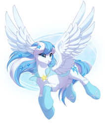 Size: 1924x2270 | Tagged: safe, artist:rrusha, oc, oc only, oc:starline, pegasus, pony, boots, clothes, female, flying, mare, see-through, socks, solo, transparent