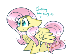 Size: 1839x1334 | Tagged: safe, artist:lynchristina, fluttershy, pony, g4, dialogue, female, floppy ears, heart eyes, simple background, solo, spread wings, transparent background, wingding eyes