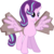 Size: 2481x2500 | Tagged: safe, artist:anonymous, artist:anonymouspegasisterweshallnotnameatthemoment, starlight glimmer, pony, unicorn, g4, alicorn costume, cardboard wings, clothes, costume, cute, fake alicorn, fake wings, female, forgalorga is trying to kill us, glimmerbetes, happy, high res, mare, open mouth, seems legit, simple background, smiling, solo, starlicorn, thanks m.a. larson, transparent background, vector