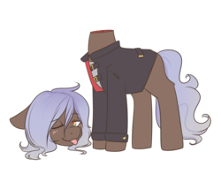 Size: 1412x1162 | Tagged: artist needed, safe, oc, oc only, oc:princey, dullahan, pony, disembodied head, modular, simple background, solo, tongue out, transparent background