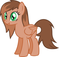Size: 4186x4108 | Tagged: safe, artist:itspeahead, oc, oc only, oc:kathrine, pegasus, pony, g4, absurd resolution, green eyes, scrunchy face, show accurate, simple background, solo, transparent background, vector