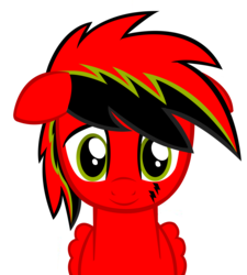 Size: 6768x7528 | Tagged: safe, artist:redthunder016, oc, oc only, oc:red thunder, pegasus, pony, absurd resolution, solo
