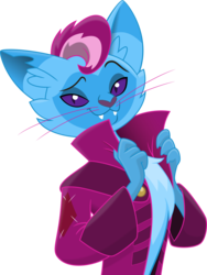 Size: 2000x2655 | Tagged: safe, artist:stjonal, oc, oc only, oc:parcly taxel, abyssinian, cat, anthro, g4, my little pony: the movie, abyssinianized, catified, high res, male, palette swap, recolor, simple background, solo, species swap, transparent background, vector