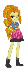 Size: 1008x2520 | Tagged: safe, artist:thecheeseburger, adagio dazzle, equestria girls, g4, my little pony equestria girls: rainbow rocks, clothes, dress, female, legs, new outfit, simple background, solo, transparent background, vector