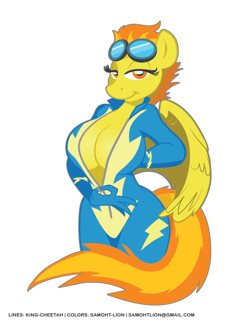 1361599 Anthro Artist Samoht Lion Trollie Trollenberg 1361599 Anthro Artist Samoht Lion Trollie Trollenberg Bedroom Eyes Ts Spitfire Cleavage Clothes Colored Color Edit
