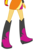 Size: 4000x5846 | Tagged: dead source, safe, artist:teentitansfan201, edit, vector edit, sunset shimmer, equestria girls, g4, my little pony equestria girls: rainbow rocks, absurd resolution, boots, boots shot, cropped, female, high heel boots, leg focus, legs, pictures of legs, simple background, skirt shot, solo, sunset shimmer wearing her boots, transparent background, vector