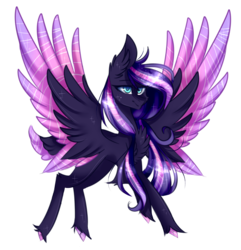Size: 2354x2438 | Tagged: safe, artist:huirou, oc, oc only, oc:dremare light, pegasus, pony, chest fluff, female, high res, mare, simple background, solo, spread wings, transparent background