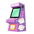 Size: 110x109 | Tagged: safe, official, arcade, arcade machine, game, no pony, salt lick