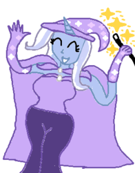 Size: 290x369 | Tagged: safe, trixie, equestria girls, g4, 1000 hours in ms paint, female, ms paint, solo