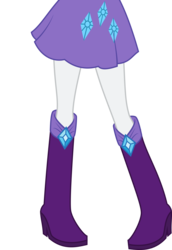 Size: 1500x2177 | Tagged: dead source, safe, artist:teentitansfan201, edit, vector edit, rarity, equestria girls, g4, boots, boots shot, clothes, cropped, female, high heel boots, leg focus, legs, pictures of legs, simple background, skirt, skirt shot, solo, transparent background, vector