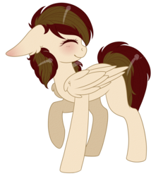 Size: 2241x2427 | Tagged: safe, artist:adostume, oc, oc only, oc:sweety fly, pony, eyes closed, high res, solo