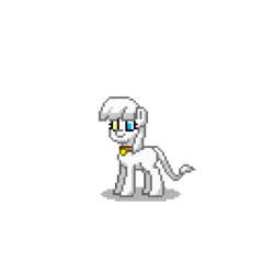 Size: 400x400 | Tagged: safe, oc, oc only, cat, pony, pony town, counterfeit cat, heterochromia, ponified, ranceford, simple background, solo, transparent background
