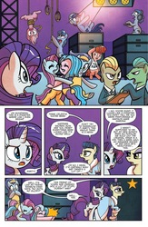 Size: 1041x1600 | Tagged: safe, artist:agnesgarbowska, idw, official comic, rarity, sapphire shores, friends forever #37, g4, my little pony: friends forever, spoiler:comic, preview