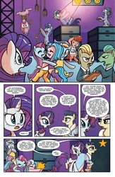 Size: 1041x1600 | Tagged: safe, artist:agnes garbowska, idw, official comic, rarity, sapphire shores, friends forever #37, g4, my little pony: friends forever, spoiler:comic, preview