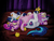 Size: 937x720 | Tagged: safe, artist:texasuberalles, princess cadance, shining armor, alicorn, pony, unicorn, g4, cloven hooves, colored hooves, dock, female, frog (hoof), jewelry, majestic as fuck, male, mare, on back, pony pillow, regalia, ship:shiningcadance, shipping, sleeping, stallion, straight, tongue out, underhoof, unshorn fetlocks