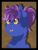 Size: 982x1280 | Tagged: safe, artist:missydakota, oc, oc only, oc:evening lily, bat pony, pony, fangs, smiling, solo