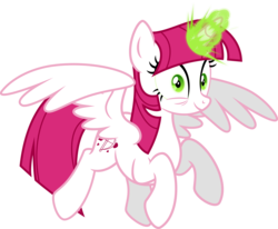 Size: 5137x4224 | Tagged: safe, artist:osipush, lovestruck, alicorn, pony, g4, absurd resolution, alicornified, backwards cutie mark, female, glowing horn, horn, magic, race swap, simple background, smiling, solo, transparent background, valentine's day, vector