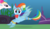 Size: 11200x6400 | Tagged: safe, artist:parclytaxel, queen novo, rainbow dash, fish, genie, seapony (g4), starfish, ain't never had friends like us, g4, my little pony: the movie, .svg available, absurd resolution, armband, ask, cave, city, duo, fins, gem, heart, jewelry, kelp, looking at you, mermaidized, mouth hold, ocean, seaponified, seapony rainbow dash, species swap, tumblr, underwater, valentine, valentine's day, vector