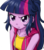 Size: 1030x1158 | Tagged: safe, artist:uotapo, edit, sci-twi, twilight sparkle, alicorn, equestria girls, g4, my little pony equestria girls: friendship games, angry, clothes, colored pupils, cropped, cute, determined, female, frown, glare, i'm not cute, simple background, sleeveless, solo, transparent background, tsundere, tsunlight sparkle, twiabetes, twilight sparkle (alicorn)