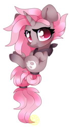 Size: 575x1041 | Tagged: safe, artist:lnspira, oc, oc only, oc:grim, pony, unicorn, grump, simple background, solo, transparent background