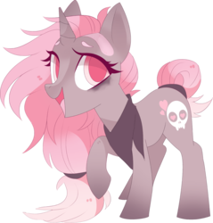 Size: 4220x4406 | Tagged: safe, artist:sorasku, oc, oc only, oc:grim, pony, unicorn, absurd resolution, simple background, solo, transparent background