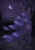 Size: 1600x2263 | Tagged: safe, artist:pastelpupils, princess luna, alicorn, pony, g4, castle, female, moon, night, raised hoof, solo, stars