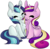 Size: 5806x5647 | Tagged: safe, artist:cutepencilcase, princess cadance, shining armor, g4, absurd resolution, chest fluff, ear fluff, eyes closed, female, happy, male, nuzzling, ship:shiningcadance, shipping, simple background, sitting, smiling, squishy cheeks, straight, transparent background, unshorn fetlocks